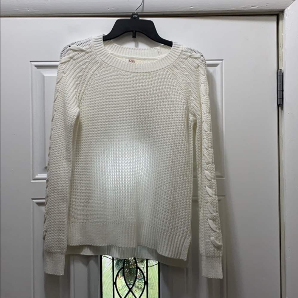 Off white sweater
